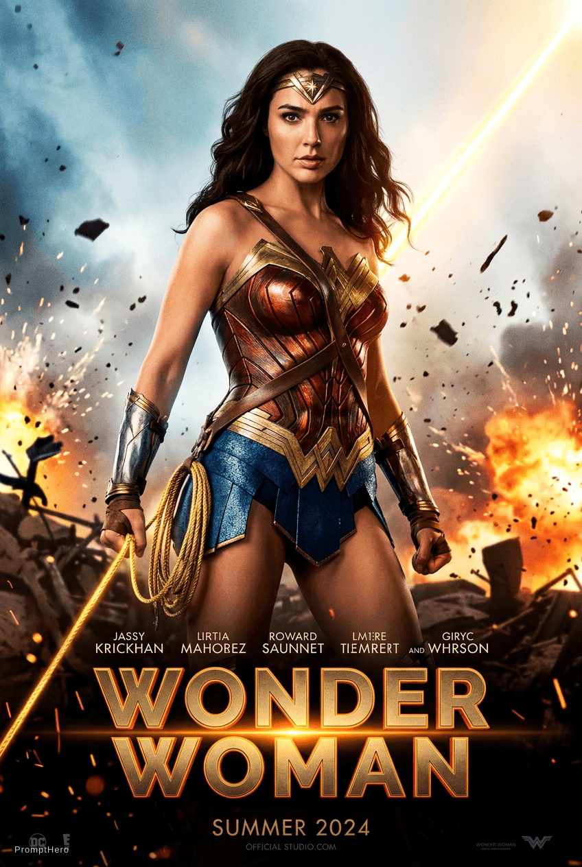 AI generated: wonder woman