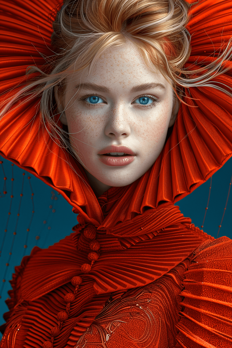 AI generated: fairytale_in_opulent_fashion_in_the_Bentonite_Hills