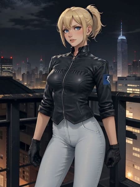 (Pony & 1.5) Datadyne Female Guard Uniform | Perfect Dark