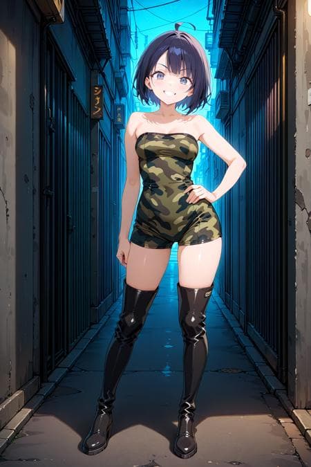 Tube Unitard Romper Illustrious - Image 1