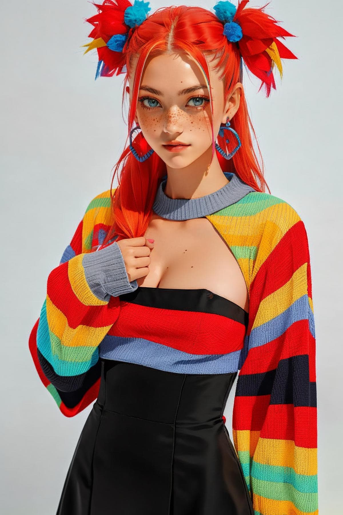 Clowncore Dress & Shrug - Image 3