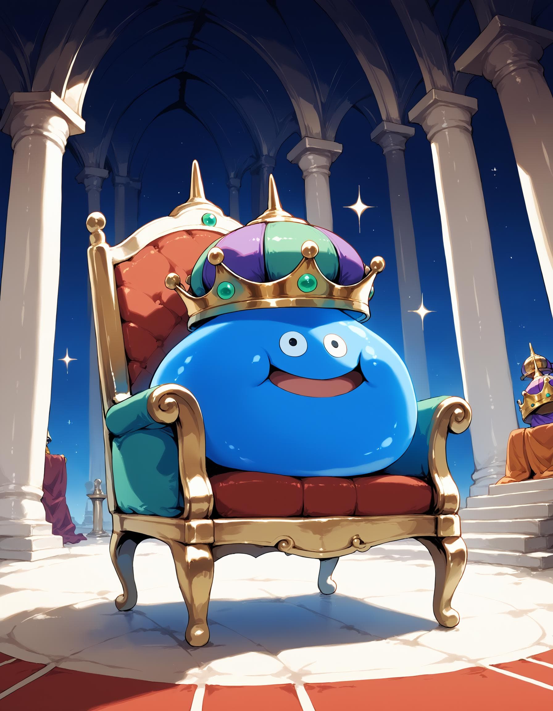 King slime / キングスライム (Dragon Quest) Pony/IL/NAI