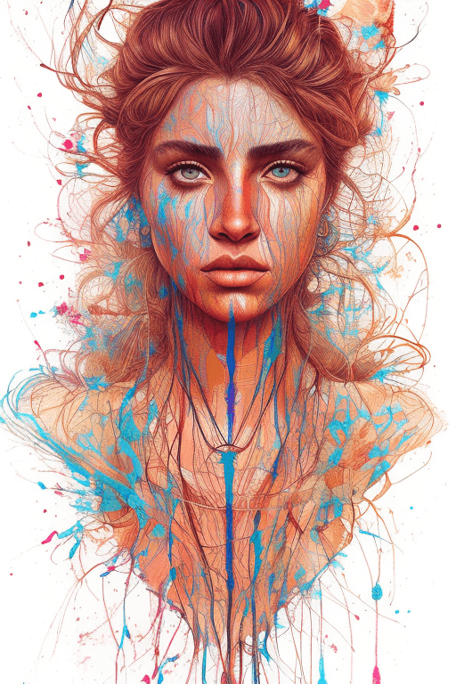 AI generated: strong warrior princess| centered| key visual| intricate| highly detailed| breathtaking beauty| prec...