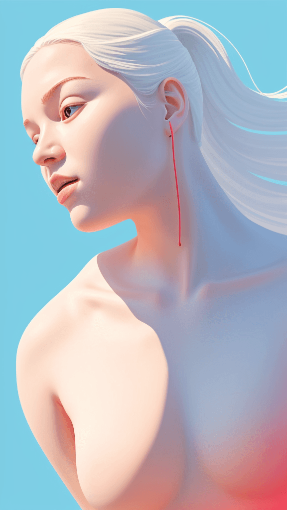 AI generated: (best quality,ultra-detailed,realistic:1.2) technology, clean lines, minimalist artwork, vibrant col...