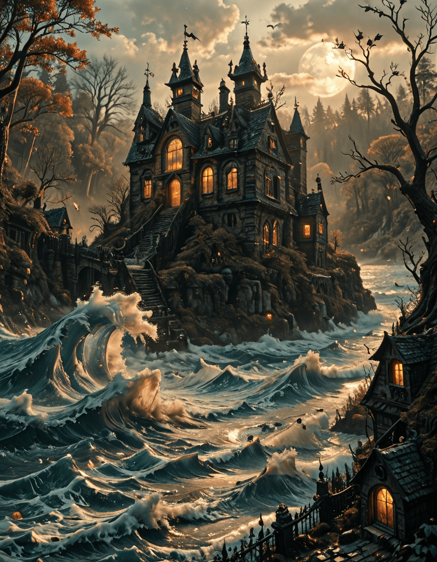 🎃Halloween : Dark Town - illustrious 🎃