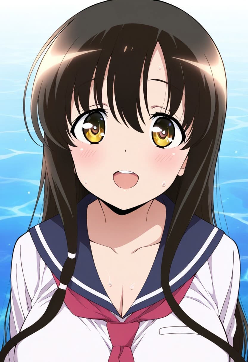 石戸霞 (咲-Saki-) Kasumi Iwato