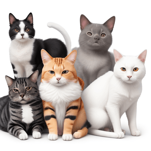 AI generated: Group of Pets. Isolated on white background stock photo
Pets, Animal, Group Of Animals, Dog, Domesti...