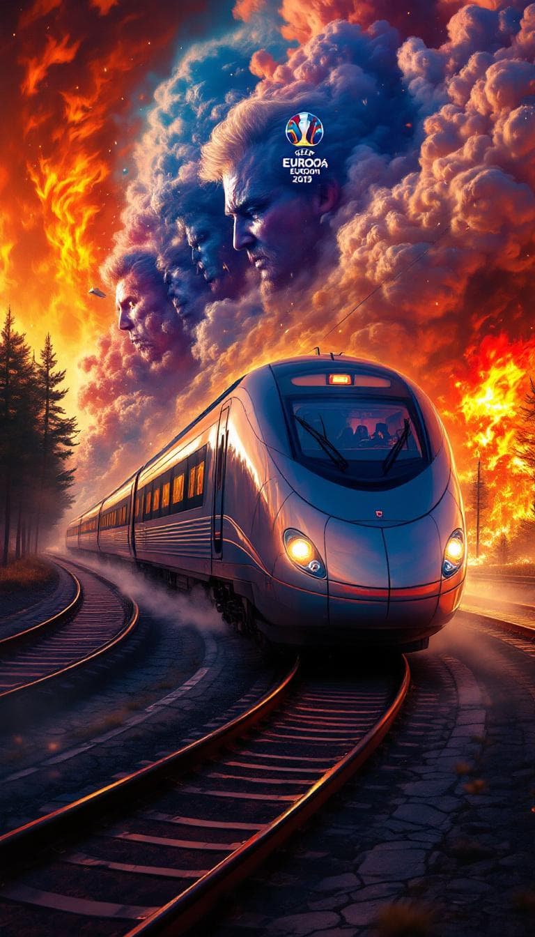 AI generated: Create a breathtaking photorealistic high quality oil painted low-poly style depiction by Charlie Bo...