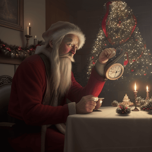AI generated: Photo of a ultra realistic You receive a mysterious gift that turns out to be a time-travel device. ...