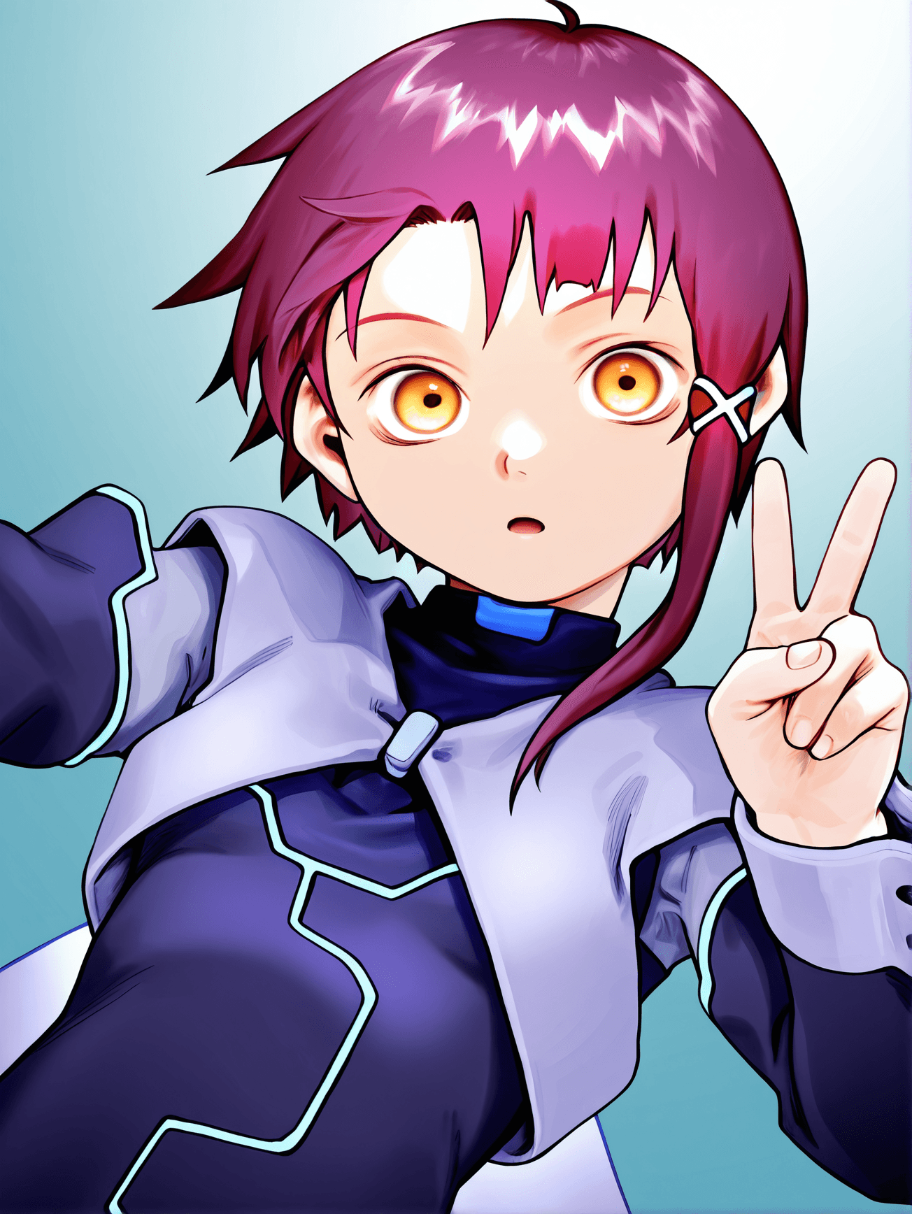 Lain Iwakura - yoshitoshi ABe (安倍 吉俊) - Character/Artists Style ILL 2.0