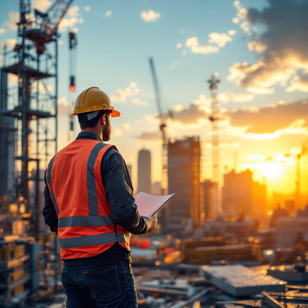 AI generated: Create an image related to the theme of construction safety.