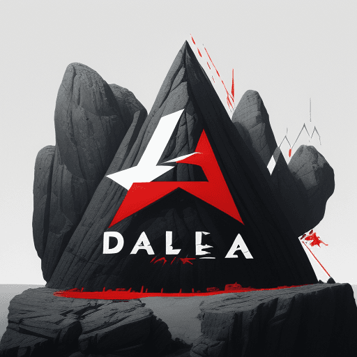 AI generated: The "YBA ROCK" logo for Dalle is a bold and energetic visual expression capturing the essence of roc...