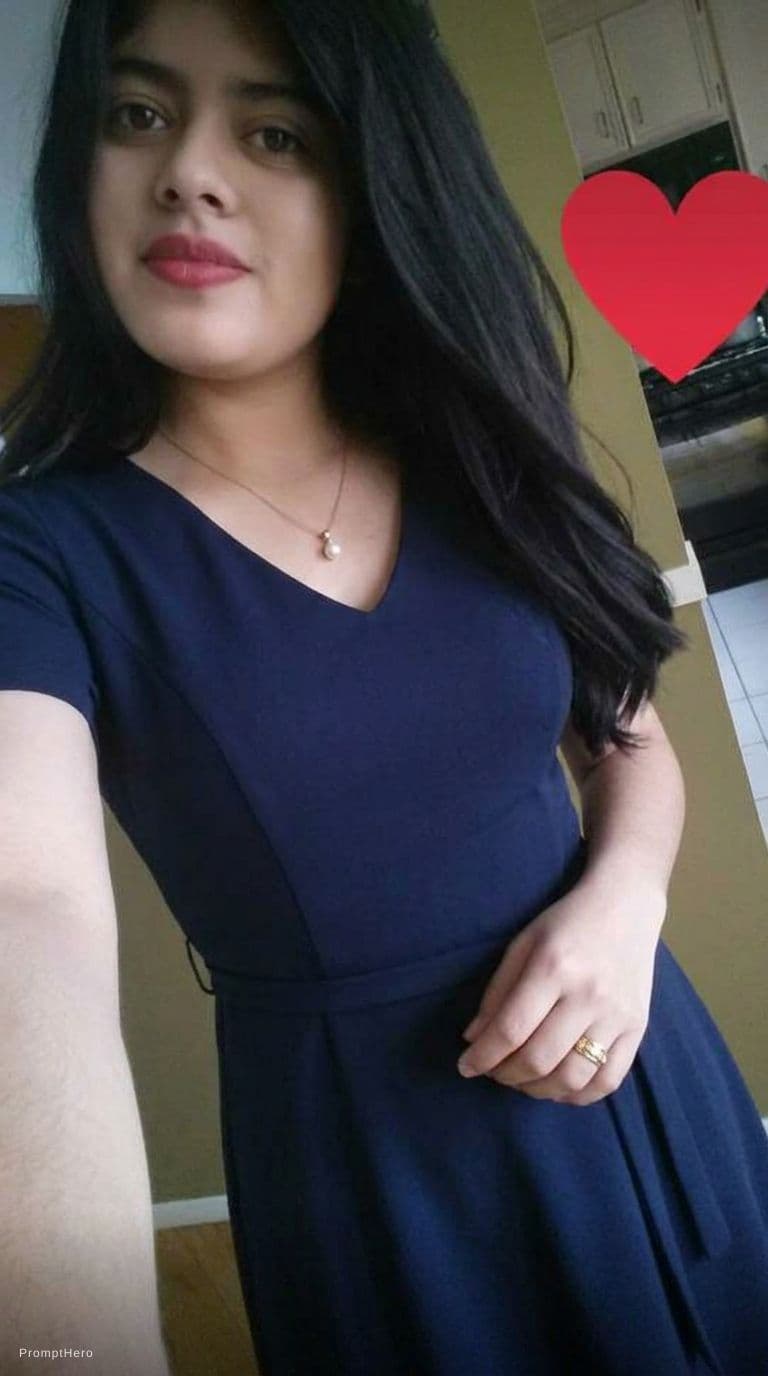 AI generated: This girl is wearing a wife dress