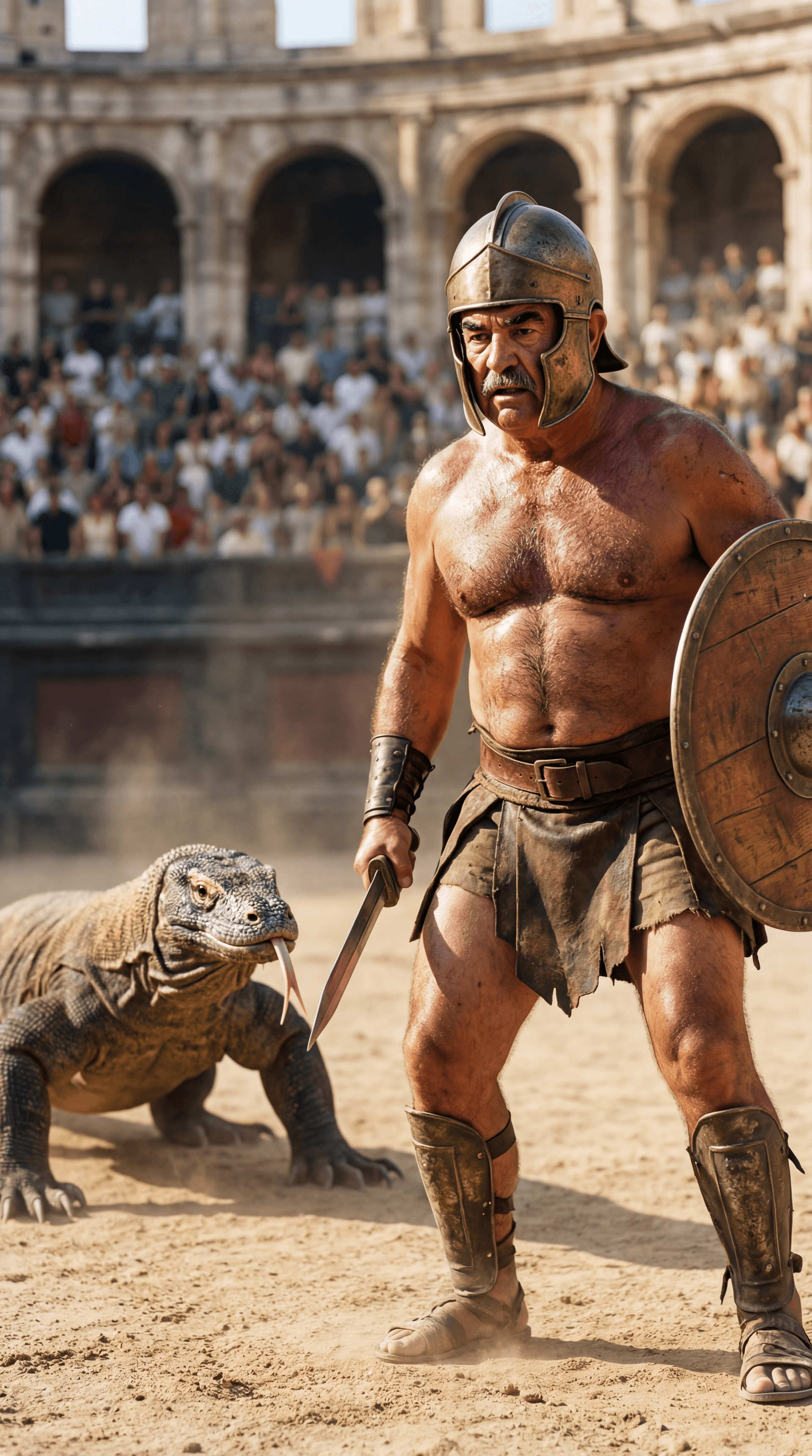 AI generated: ULTRA-REALISTIC CINEMATIC ACTION PHOTOGRAPH (vertical poster 9:16).
Looks like a real professional f...