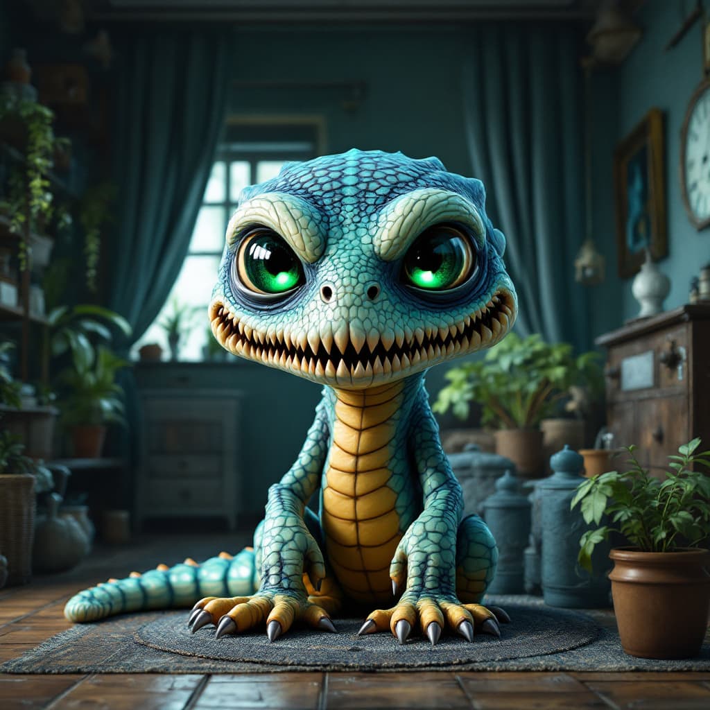 AI generated:  Изображение. Маленький осьминожек сидит у рулетной доски с подписью KRAKEN для игр в комнате украше...