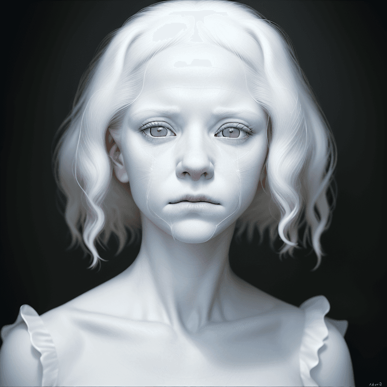 AI generated: (hyperrealism : 1. 4), (award winning: 1. 4) (masterpiece photo: 1. 4) BREAK 
a portrait photography...