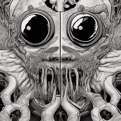 AI generated:  illustration of ghost, Hyighly-detailed graphic novel illustration, In the style of Jamie Hewlett, ...