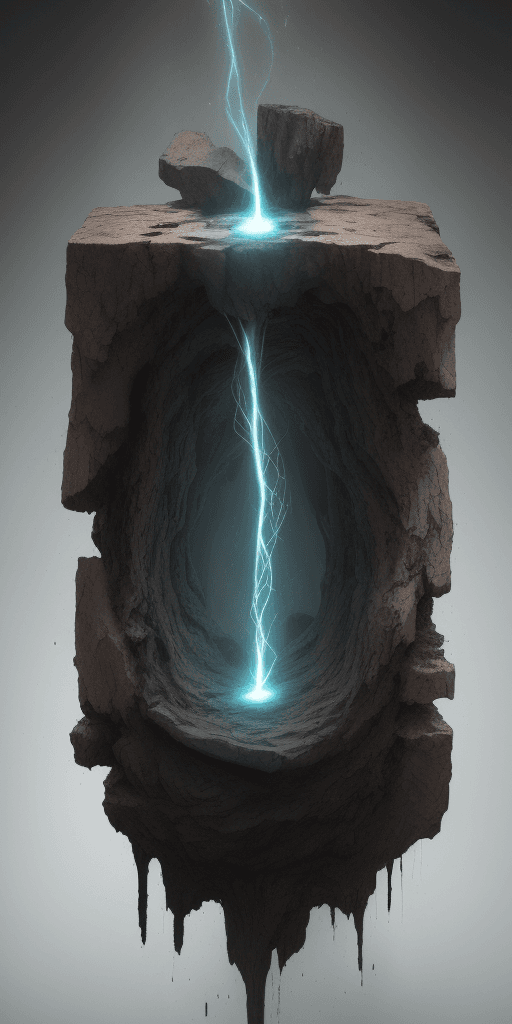 AI generated: an enigmatic force that invites curiosity while instilling an unshakable sense of dread.