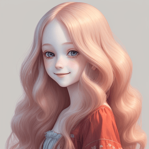 AI generated: (a masterpiece), better quality, incredibly detailed illustration, a young girl with pale and flushe...