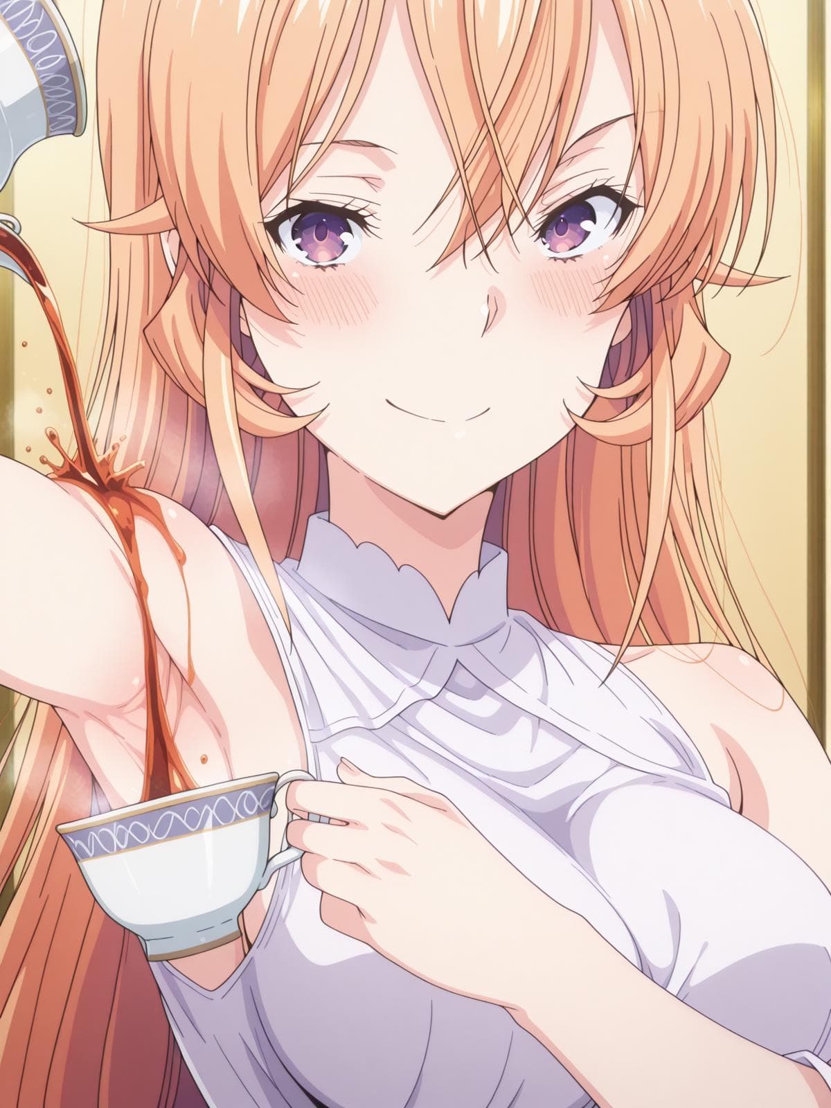 Pouring Tea Unto Self - Poses - Image 2