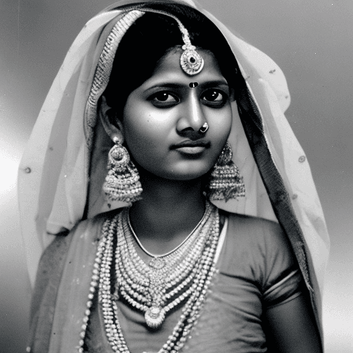 AI generated: a indian woman with big breats