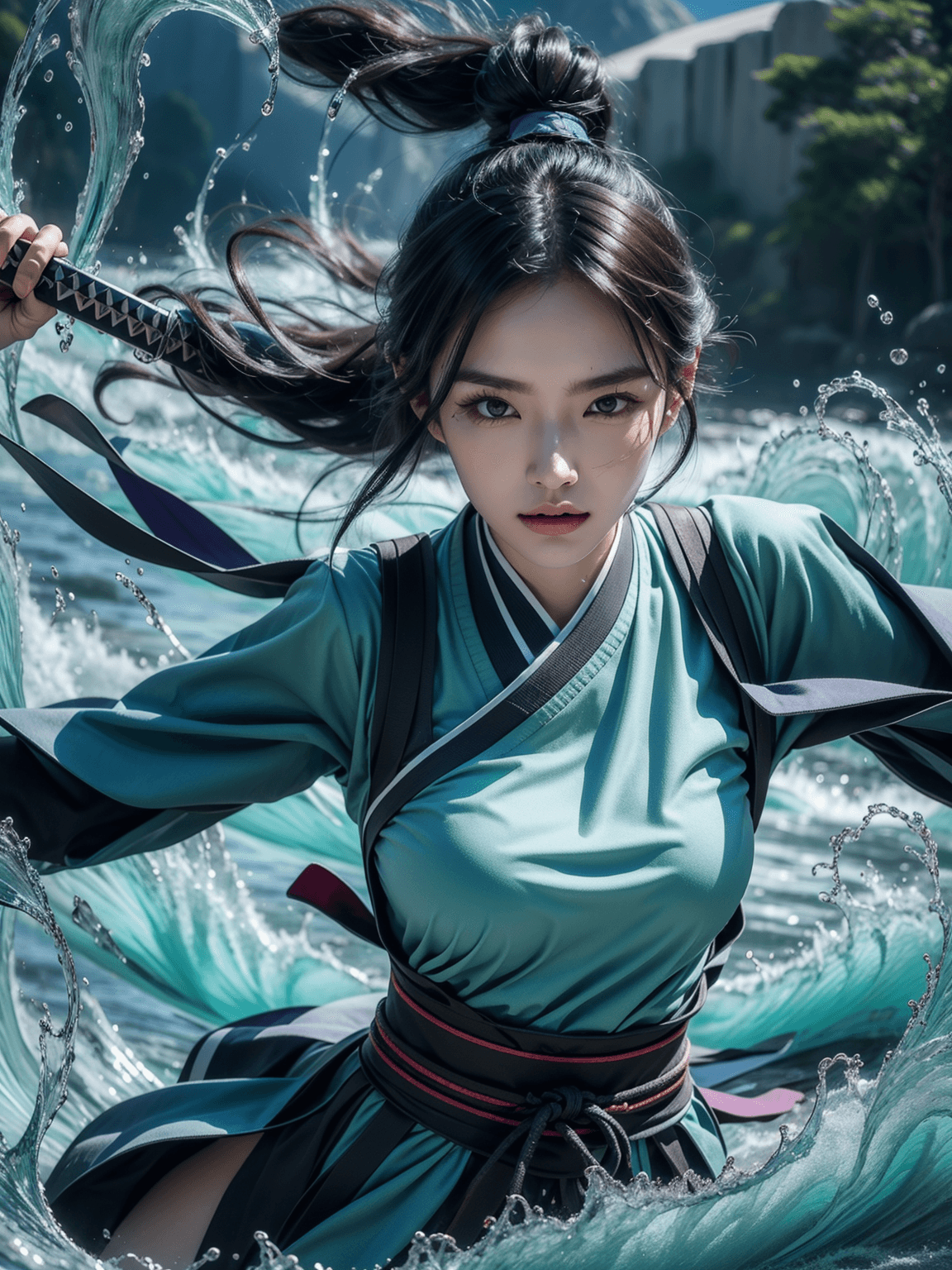 AI generated: Masterpiece, Ultrarealistic, High Definition, random shot, random angle, (Alchemy of Souls kdrama):1...