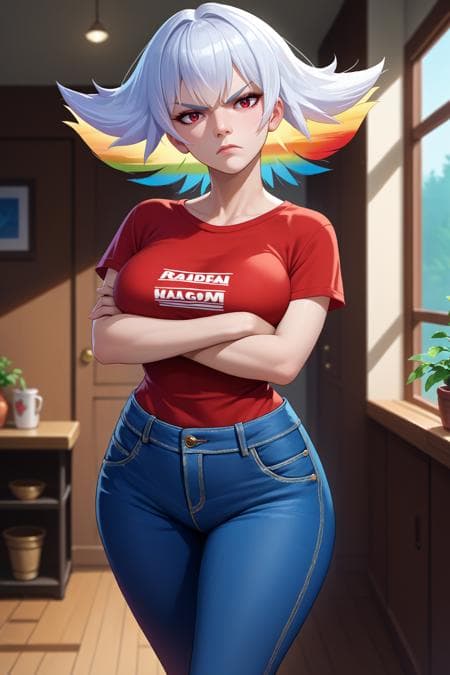 Ragyou Kiryuuin/鬼龍院 羅暁 (Kill la Kill) SDXL LoRA [Pony Diffusion]