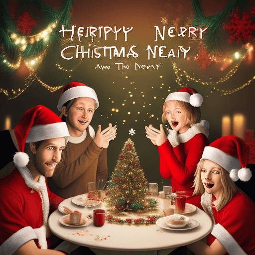 AI generated: christmas, warmth, new year, family, success, hallucination, drugs
