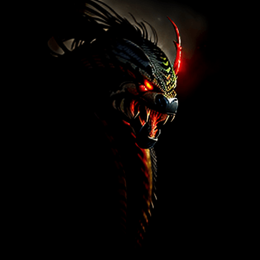 AI generated: Yauja, predator, hunter, dangerous, cool, king