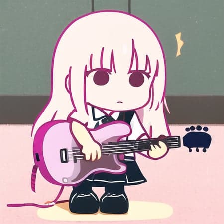 Bocchi-ed Style - LoRA - Image 1