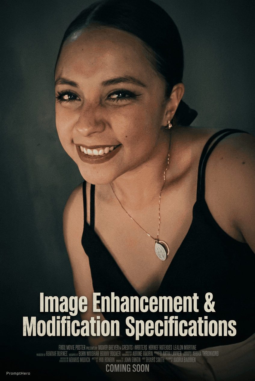AI generated: Image Enhancement & Modification Specifications
Core Requirements:

Enhance for clarity and quality ...