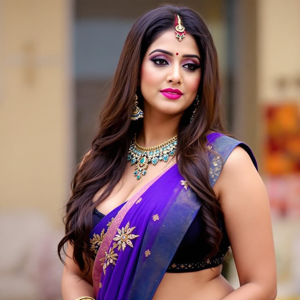 AI generated: indian big boobs bhabhi photography