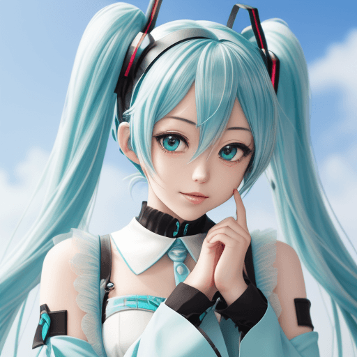 AI generated: Miku