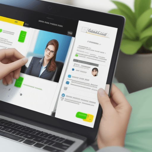 AI generated: Preciso de uma imagem que retrate o ciclo da venda digital em que o cliente descobre, considera, dec...