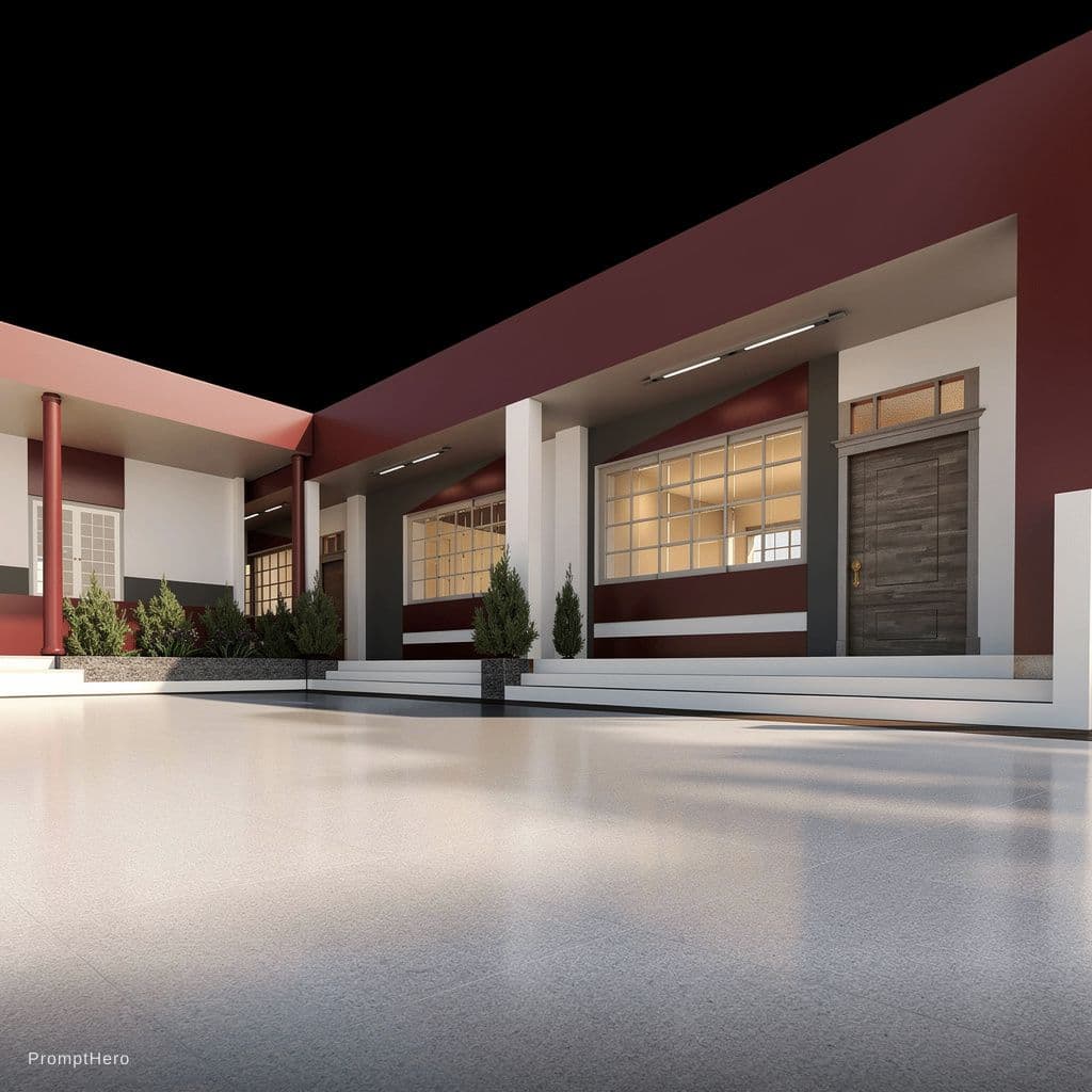 AI generated: Photographie architecturale ultra-réaliste 
. Lumière du jour douce et naturelle entrant  par fenêtr...