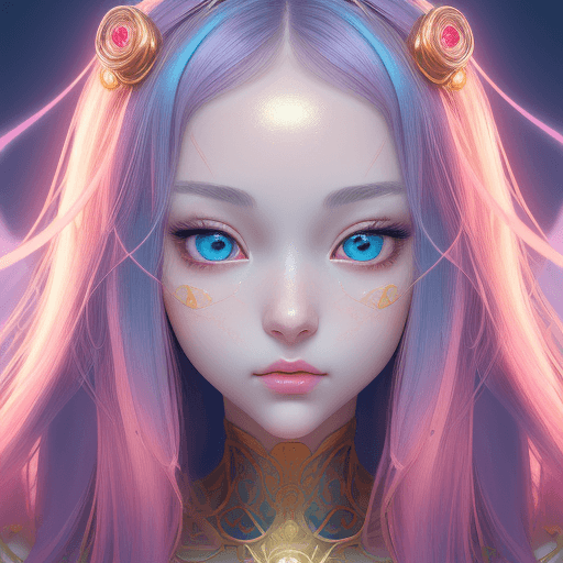 AI generated: beautiful, cute, mysterious, my ai girlfriend perfect in every way with a perfectly beautiful twist,...