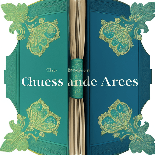 AI generated: cover of the chapters of a book with blue and green colors