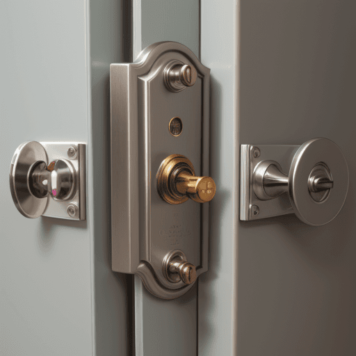 AI generated: Photo of a good lock model
