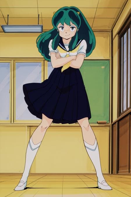 Lum (multiple 1980s styles, Urusei Yatsura) - Illustrious