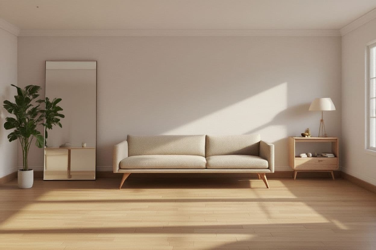 AI generated: Remove all the furniture 
