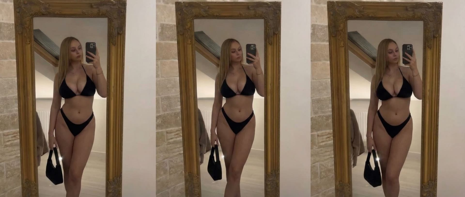 AI generated: big breasts in a bikini