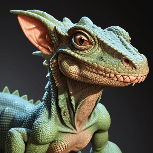 AI generated: Realistic, hd, detailed, kobold lizard man,