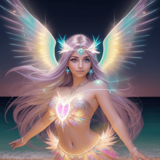 AI generated: una mujer, hermosos ojos brillantes, iluminación de hadas ultra detallada, fotorrealista, colores br...