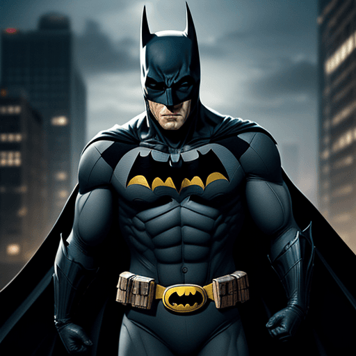 AI generated: Batman Tanos,4 k ultra HD 