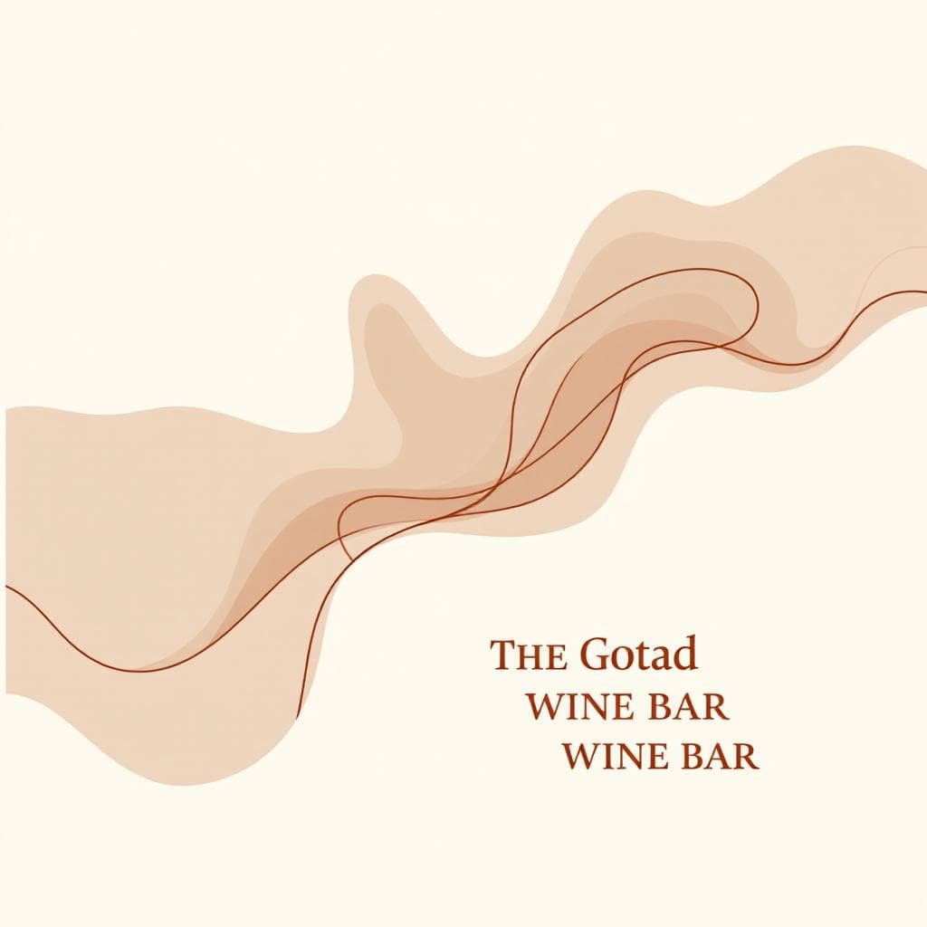 AI generated: Minimalist abstract topographic line art on a soft beige background. Smooth, flowing contour lines i...