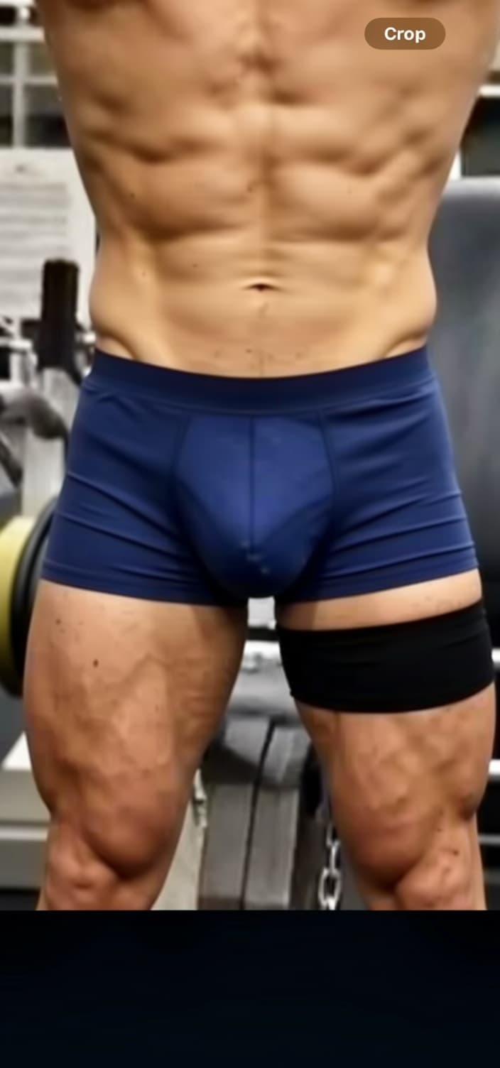 AI generated: Show him in his underwear, boxer briefs and briefs. 