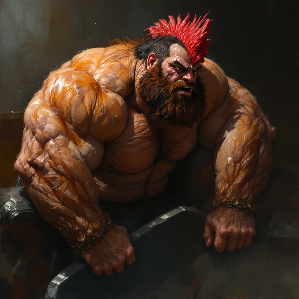 AI generated: Hyper realistic, gay, male, big cock, nude, muscular