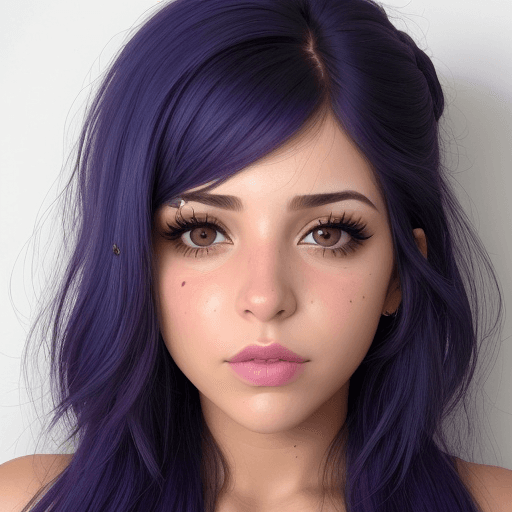 AI generated: Una mujer de cabello ondulado con mucho semen en la cara y con la boca abierta 