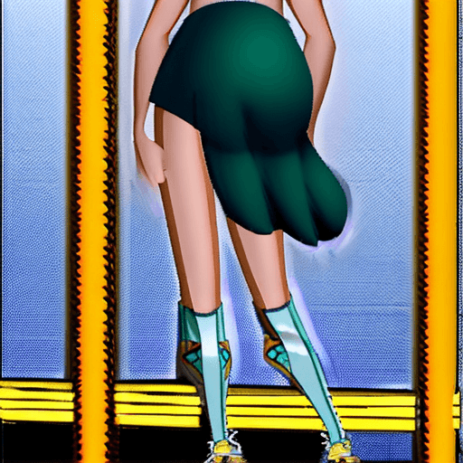 AI generated: Nude loli girl 