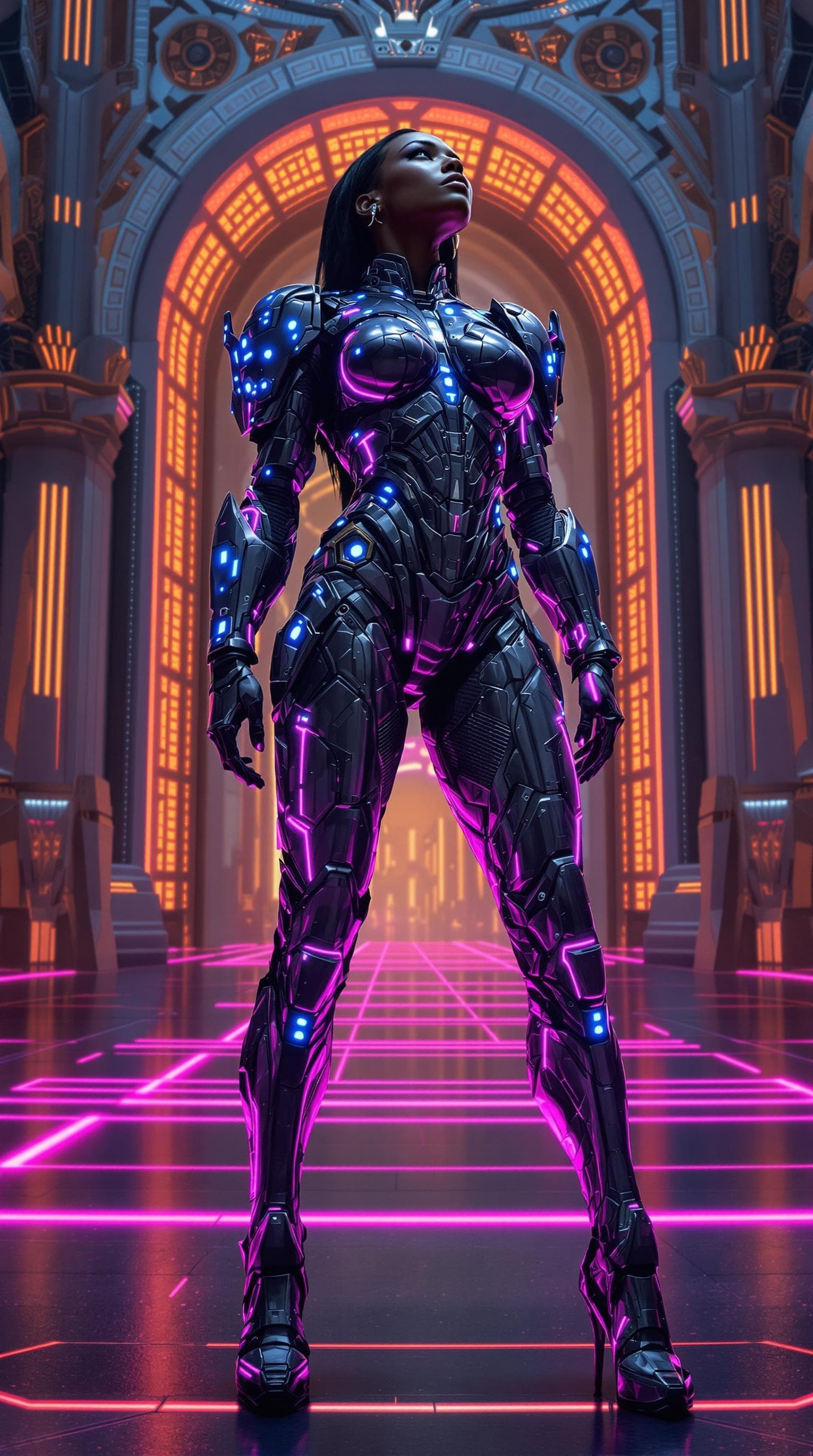 AI generated: photorealistic painting, in the style of Viktor Miller-Gausa, Kyle Lambert, Charlie Davis, masterpie...